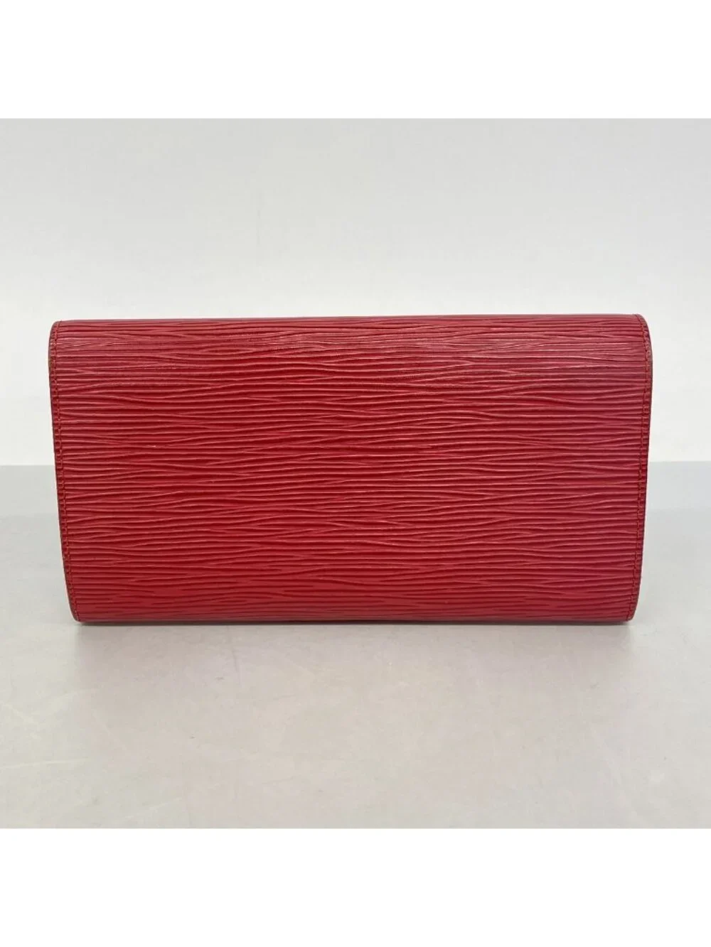 Louis Vuitton Wallet Epi Pochette Porte Monnaie Credit Rouge